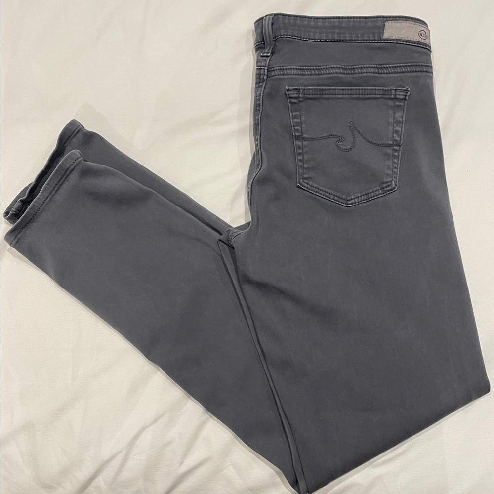 AG Adriano Goldschmied, 29R, gray denim jeans